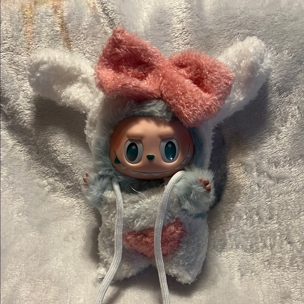 Adorable Labubu Plush Bunny Costume